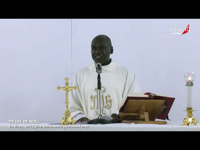 ⁣MESSE DE NOËL / EN DIRECT DE L'EGLISE SAINT-ANDRE (MORNE-À-L'EAU)