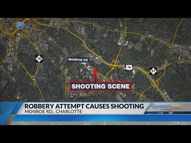 ⁣Suspect, two victims hurt after an attempted robbery turned shooting in SE Charlotte