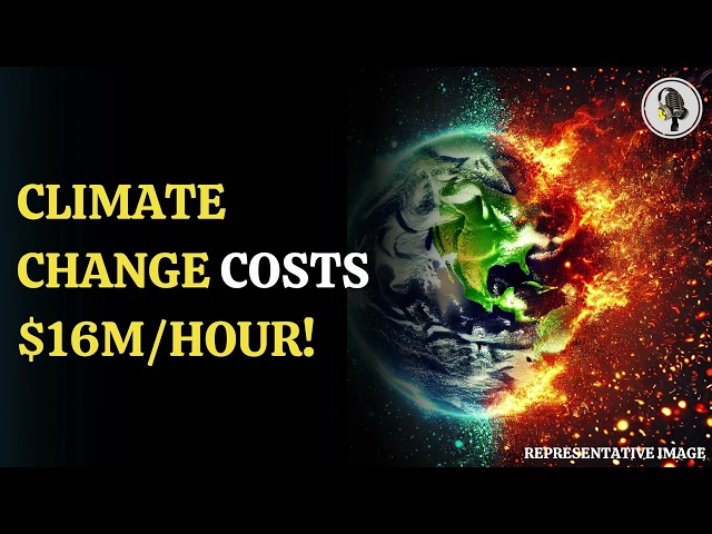 ⁣Climate Change Costs $16 Million Hour | WION Podcast