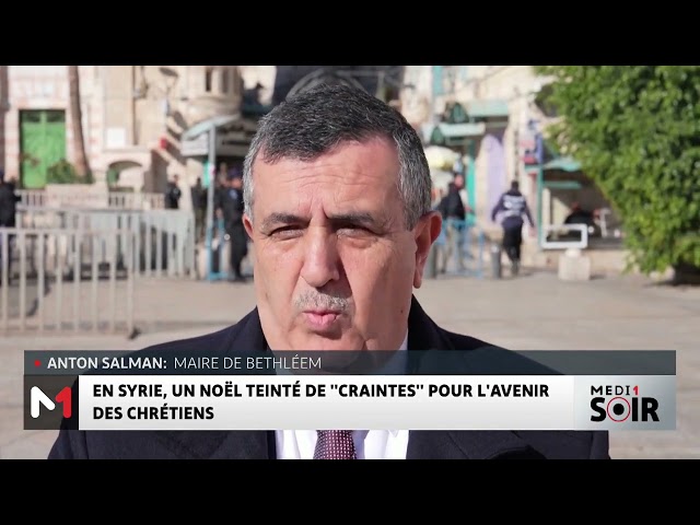 ⁣En Syrie, un Noël teinté de « craintes » pour l’avenir des chrétiens