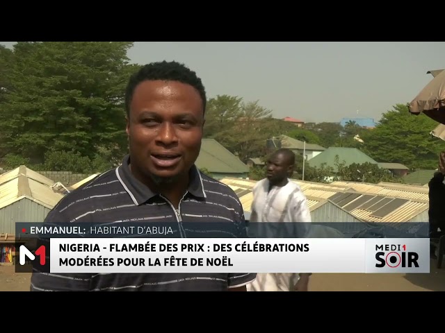 ⁣Nigeria - Flambée des prix : des célébrations modérées pour la fête de Noël