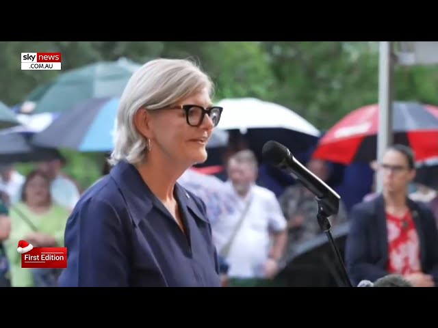 ⁣Governor-General Sam Mostyn pays tribute to victims and survivors of Cyclone Tracy