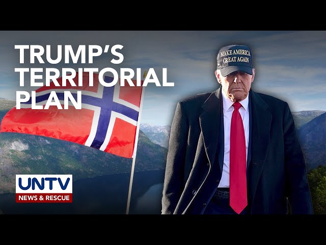 ⁣US President-elect Donald Trump, nais kunin ang kontrol sa Panama at Greenland