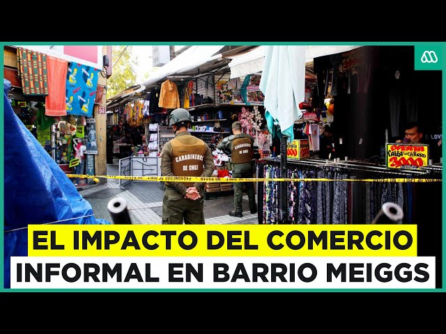 El impacto del comercio informal en el Barrio Meiggs