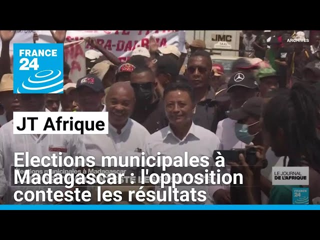 ⁣Elections municipales à Madagascar : l'opposition conteste les résultats • FRANCE 24