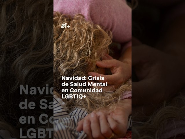 ⁣Navidad: Crisis de salud mental en la comunidad LGBTIQ+ #nmas #shorts #lgbt