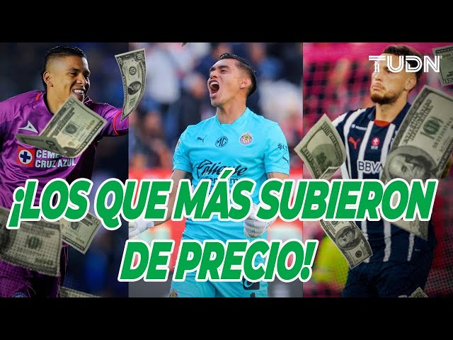 ⁣¿QUIÉN SUBIÓ Y QUIÉN BAJÓ? Los más caros y los más devaluados: Este es el top de Liga MX en el 2024