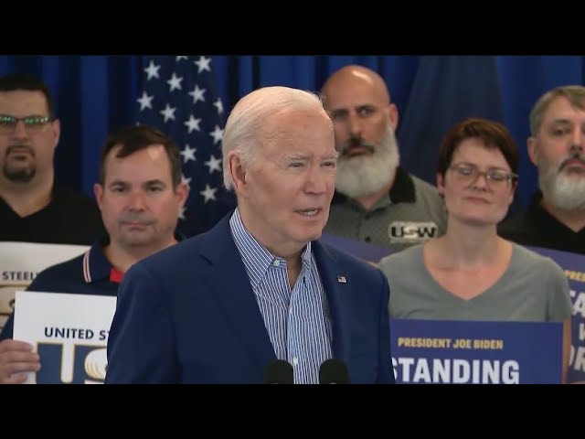 ⁣U.S. Steel sale now in Biden's hands