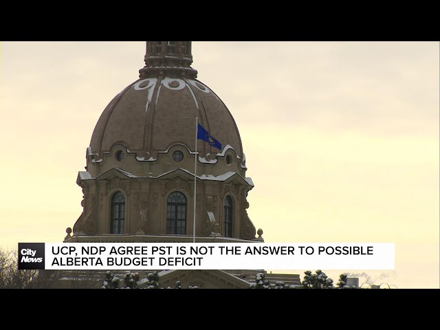 ⁣UCP, NDP agree PST is not the answer to deficit