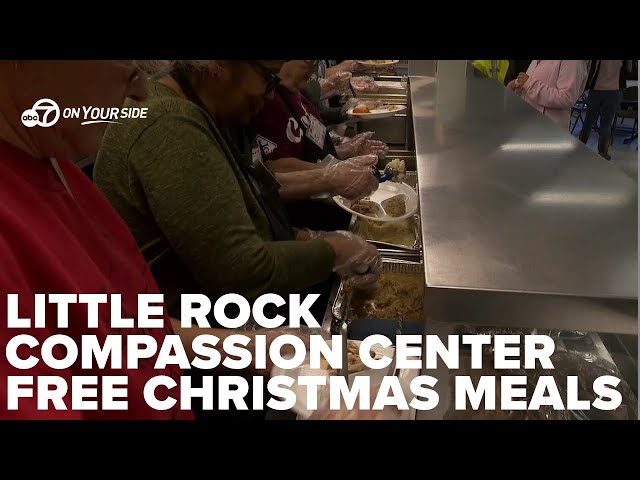 ⁣Little Rock Compassion Center offering free meals December 25-29