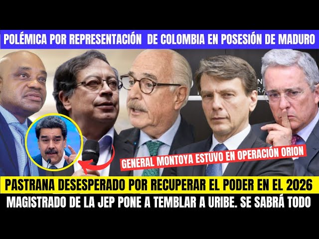 ⁣DERECHA DESESPERADA POR RECUPERAR EL PODER EN 2026.URIBE ATERRORIZAD0 POR MAGISTRADO DE LA JEP CAERA