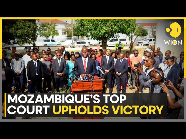 ⁣Mozambique: Court Validates Frelimo Party Candidate Daniel Chapo's Victory | WION News