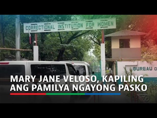 ⁣Mary Jane Veloso, kapiling ang pamilya ngayong Pasko | ABS-CBN News