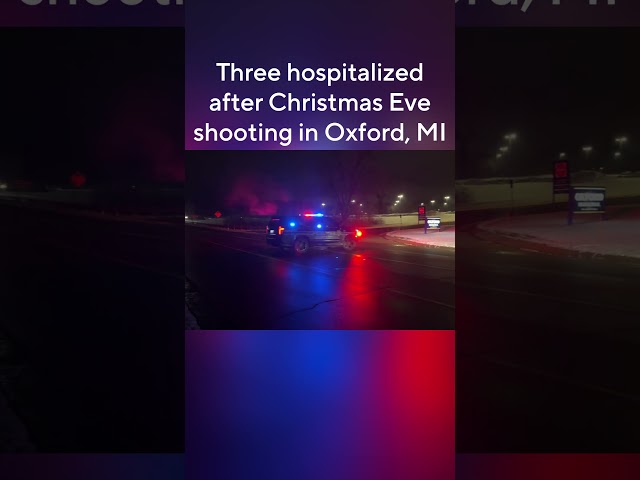 ⁣Christmas Eve shooting in Oxford, MI