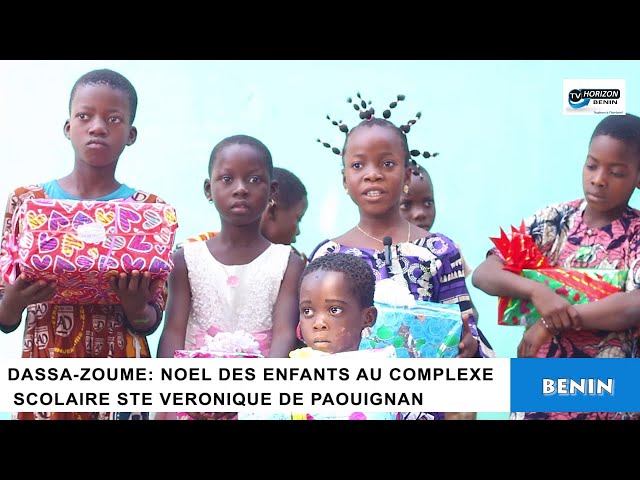 ⁣HORIZON TV BENIN: NOEL DES ENFANTS AU CSP STE VERONIQUE DE PAOUIGNAN