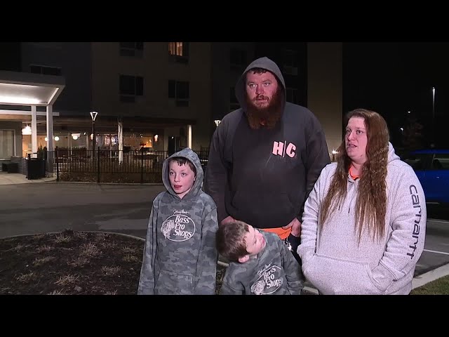 ⁣Community rallies around family after they lose house and pets in fire