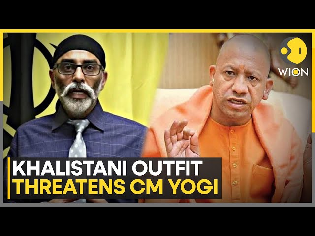 ⁣Khalistani Terrorist Pannun Threatens Attack On Uttar Pradesh CM Yogi Adityanath | WION News