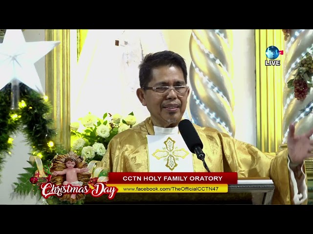 ⁣25 DECEMBER 2024 - Christmas Day HOMILY by Rev.  Fr.  Jose Adonis Aquino