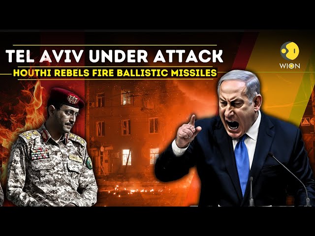 ⁣Israel Houthi War: Iran Backed Houthi's Rebels Fires Ballistic Missile, Israel Warns Iran |WION