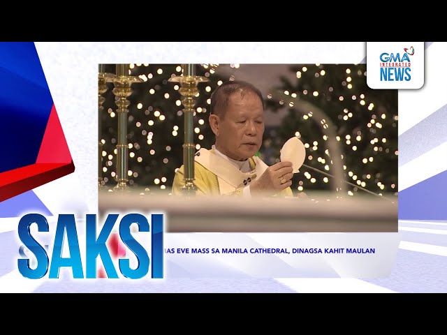 ⁣Saksi (Recap): Christmas Eve mass sa Manila Cathedral, dinagsa...(Originally aired on Dec. 24, 2024)