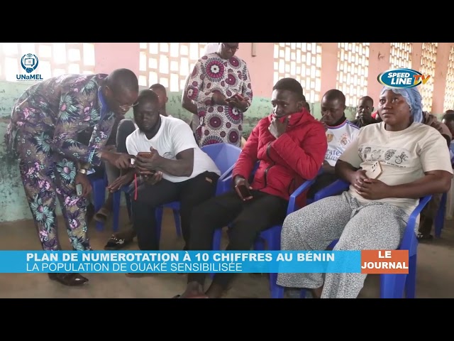 ⁣Plan de numérotation à 10 chiffres au Bénin: la population de OUAKÉ sensibilisée