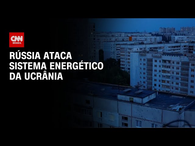 ⁣Rússia ataca sistema energético da Ucrânia | CNN NOVO DIA