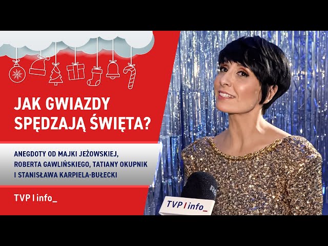 ⁣Jak gwiazdy spędzają święta? Anegdoty dla widzów TVP Info