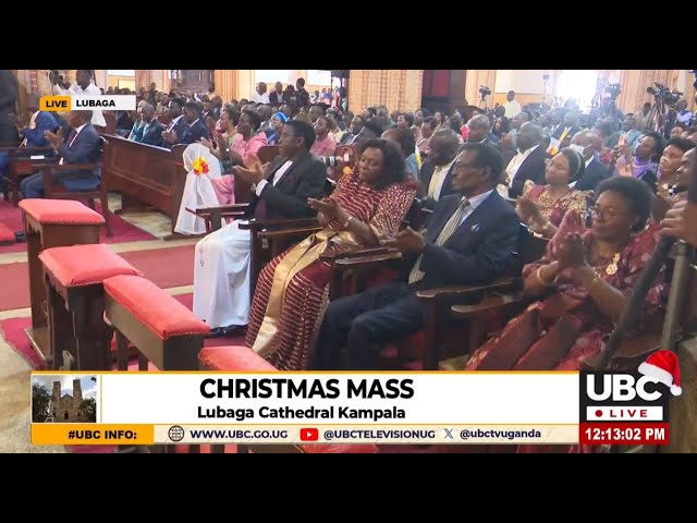 ⁣CHRISTMAS MASS; VARIOUS DIGNITARIES ATTEND MASS AT LUBAGA CATHEDRAL, CHARLES P. MAYEGA, KYAGULANYI