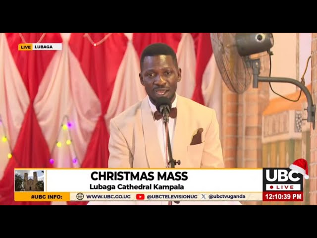 ⁣CHRISTMAS AT LUBAGA CATHEDRAL; KYAGULANYI ROBERT SEEKS PRAYERS FOR POLITICAL PRISONERS, ASKS RELEASE