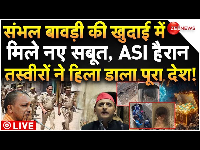 ⁣Biggest Update In Sambhal Survey LIVE: ASI संभल बावड़ी की खुदाई में मिले नए सबूत, ASI के भी उड़े होश!