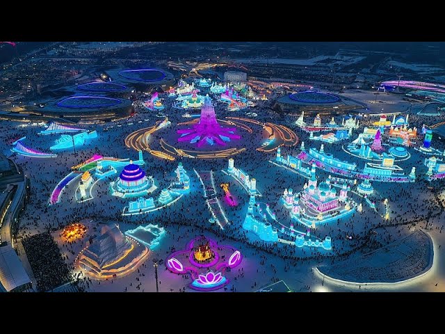 ⁣Live: World's largest ice-and-snow theme park attracts visitors to NE China – Ep. 4