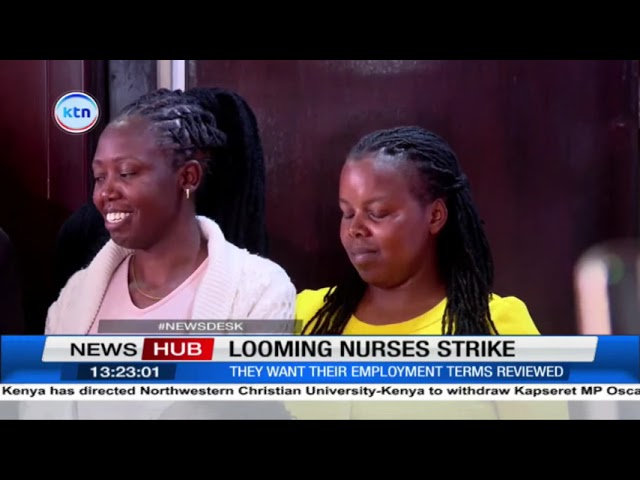 ⁣Nurses threaten to strike from 13th January citing review of employment terms