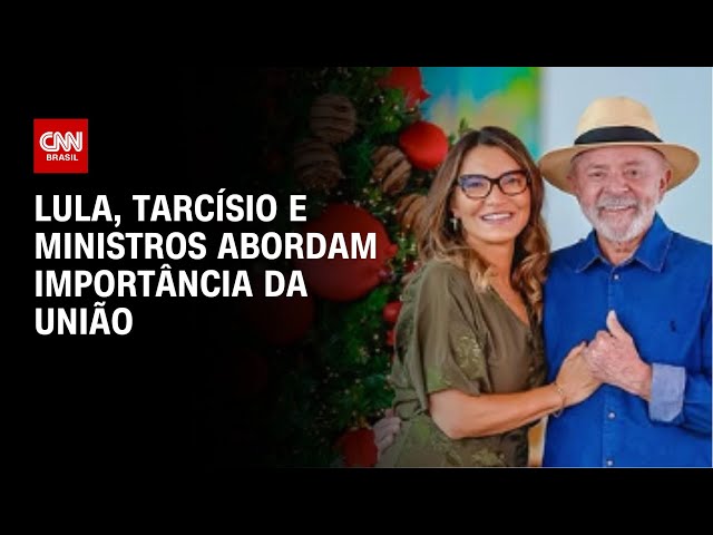 ⁣Lula, Tarcísio e ministros abordam importância da união | LIVE CNN