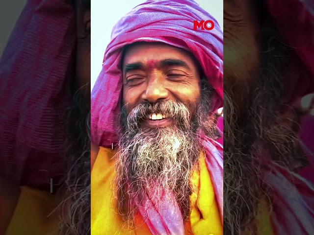 ⁣Maha Kumbh 2025: Meet the Sadhu Who Has Kept One Hand Raised For The Last 15 Years