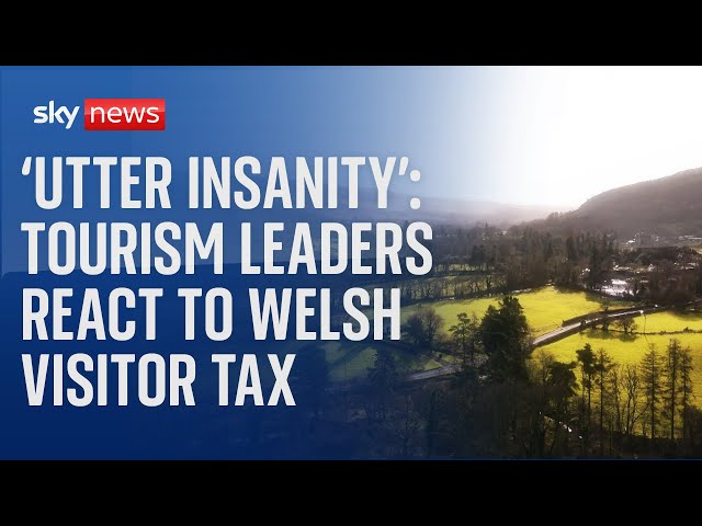 ⁣Welsh visitor tax plans spark anger in local tourism industry