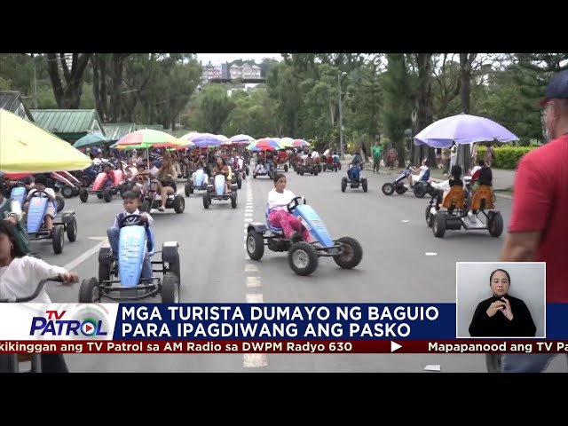 ⁣Baguio City at Pampanga dinagsa ng mga turista para ipagdiwang ang Pasko