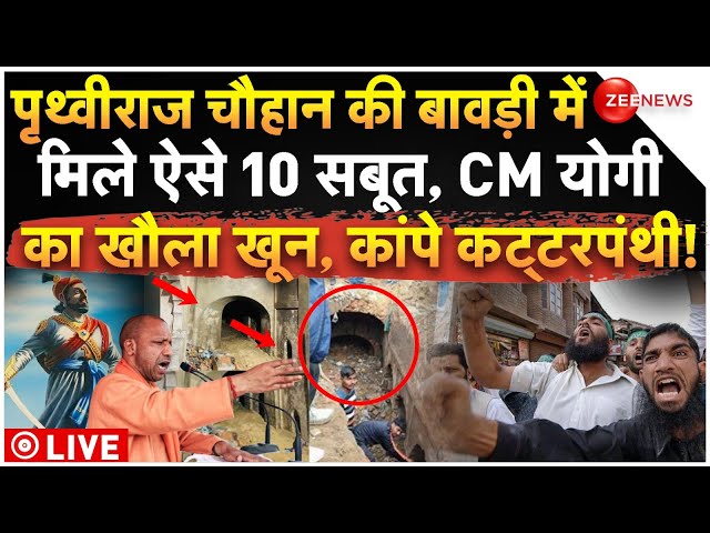 ⁣Sambhal Bawdi Big Breaking Update LIVE: पृथ्वीराज चौहान की बावड़ी में मिले 10 सबूत, योगी का खौला खून!