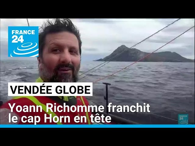 ⁣Vendée Globe: Yoann Richomme franchit le cap Horn en tête, battant de trois jours le record