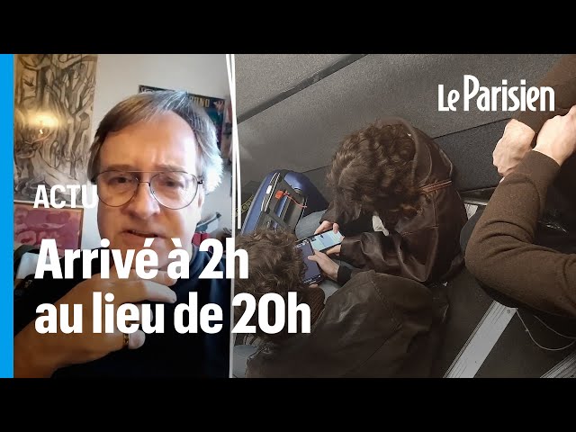 ⁣"On aurait du nous parler" : Kevin est resté coincé 6 heures dans un TGV sans information