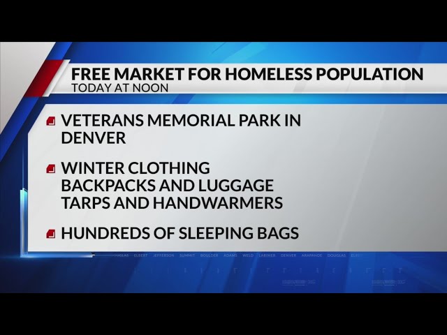 ⁣Denver nonprofit hosts gift event for people experiencing homelessness