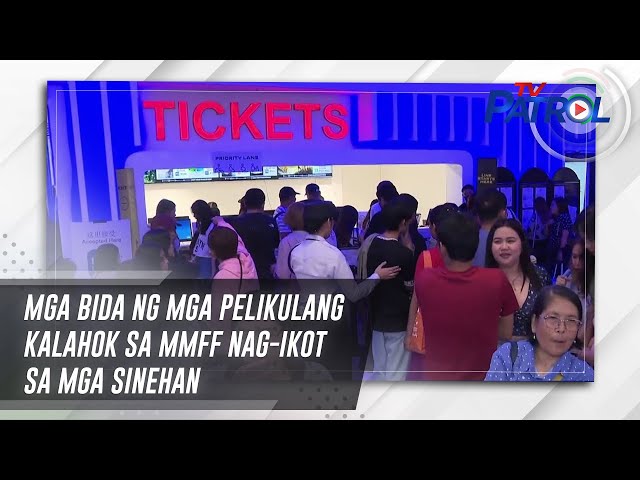 ⁣Mga bida ng mga pelikulang kalahok sa MMFF nag-ikot sa mga sinehan | TV Patrol