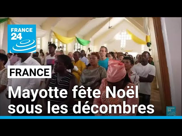 ⁣Mayotte fête Noël sous les décombres tandis que le bilan s'alourdit à 4000 blessés