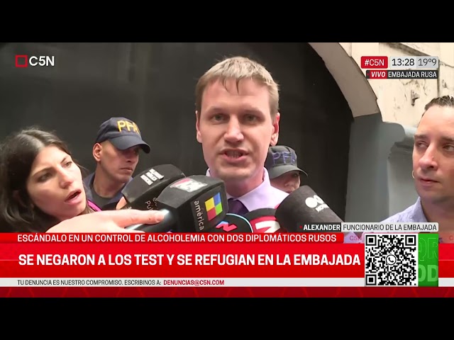 ⁣La EMBAJADA RUSA consideró una GRAVE VIOLACIÓN al DERECHO INTERNACIONAL