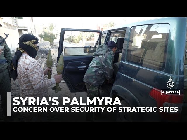 ⁣Syria’s ancient city of Palmyra: Concern over security of historic and strategic sites