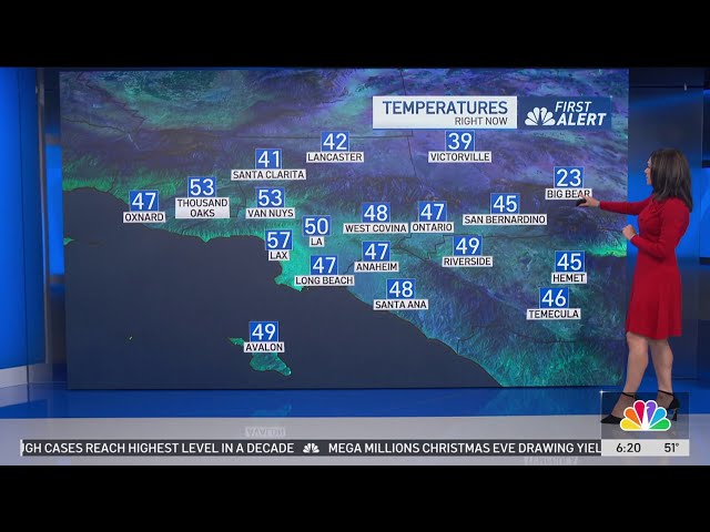 ⁣First Alert Forecast: Windy Christmas