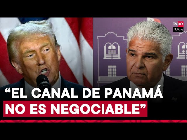 ⁣Presidente de Panamá lanza advertencia a Donald Trump tras amenazas por el canal