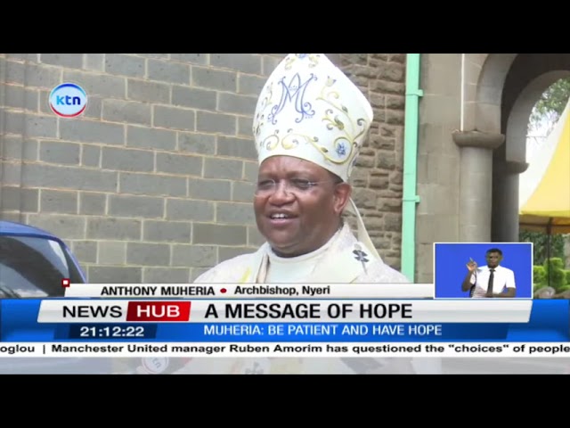 ⁣Archbishop Antony Muheria Urges Leaders to Lower Political Tensions in the Country