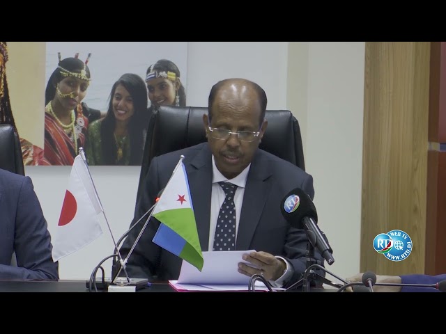 ⁣Djibouti/Japon: Extrait de l'intervention du Ministre des Affaires Étrangères Mahamoud Ali Yous