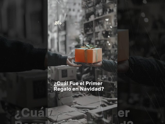 ⁣¿Cuál fue el primer regalo de Navidad en la Historia? #nmas #shorts #navidad