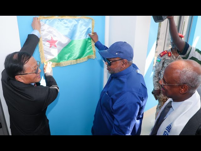 ⁣Édition Spéciale/ Le Président Guelleh procède à l’inauguration de l’Hôpital régional de Tadjourah.